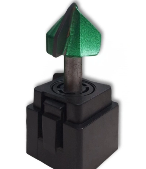 مته90درجه تیغه V گونیا زن