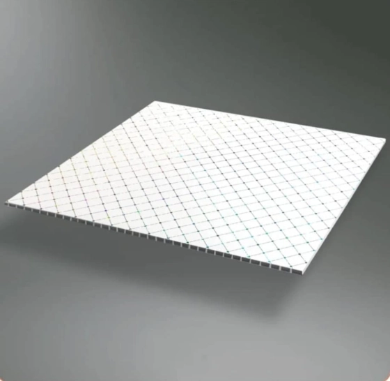 تایل سقفی سقف کاذب پوشش سقف پی وی سی 60 * 60 سانتی سپاهان سقف - لوزی ریز
